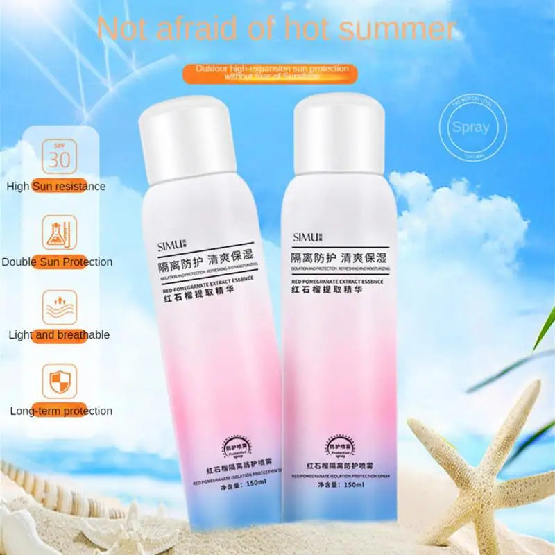 Whitening Sunscreen 50+ Pomegranate Spray Sunscreen Lotion