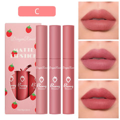 Liquid Lipstick Set Matte Velvet Lip Glaze Waterproof Long Lasting Lipgloss