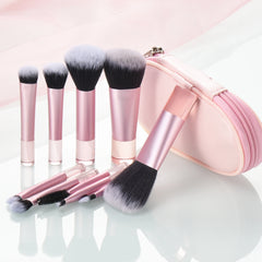 Mini Makeup Brush Set with Storage Bag