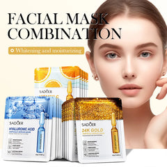 Vitamin C Ampoule Collagen Face Mask Moisturizing Firming Hydrating Brightening Skincare