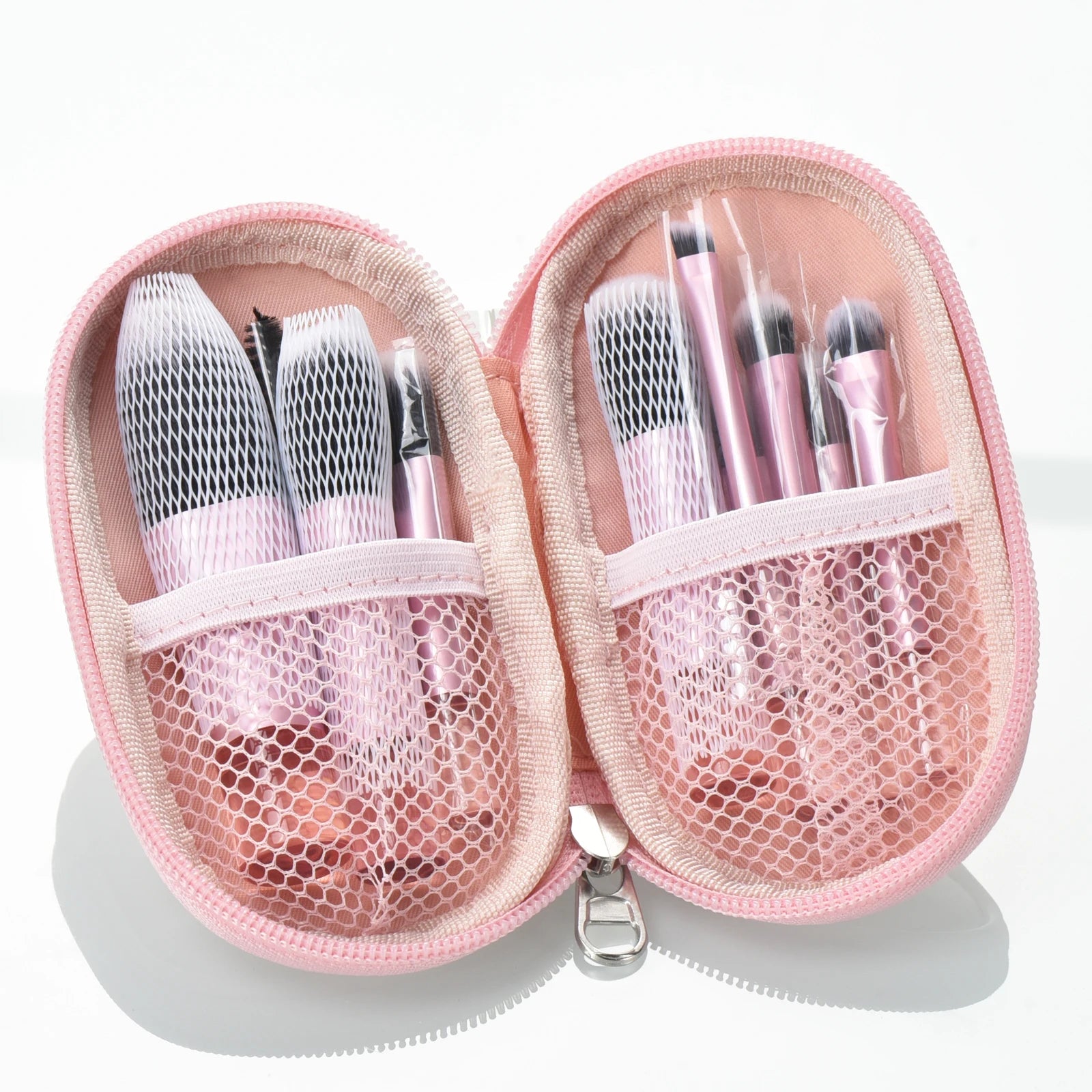 Mini Makeup Brush Set with Storage Bag