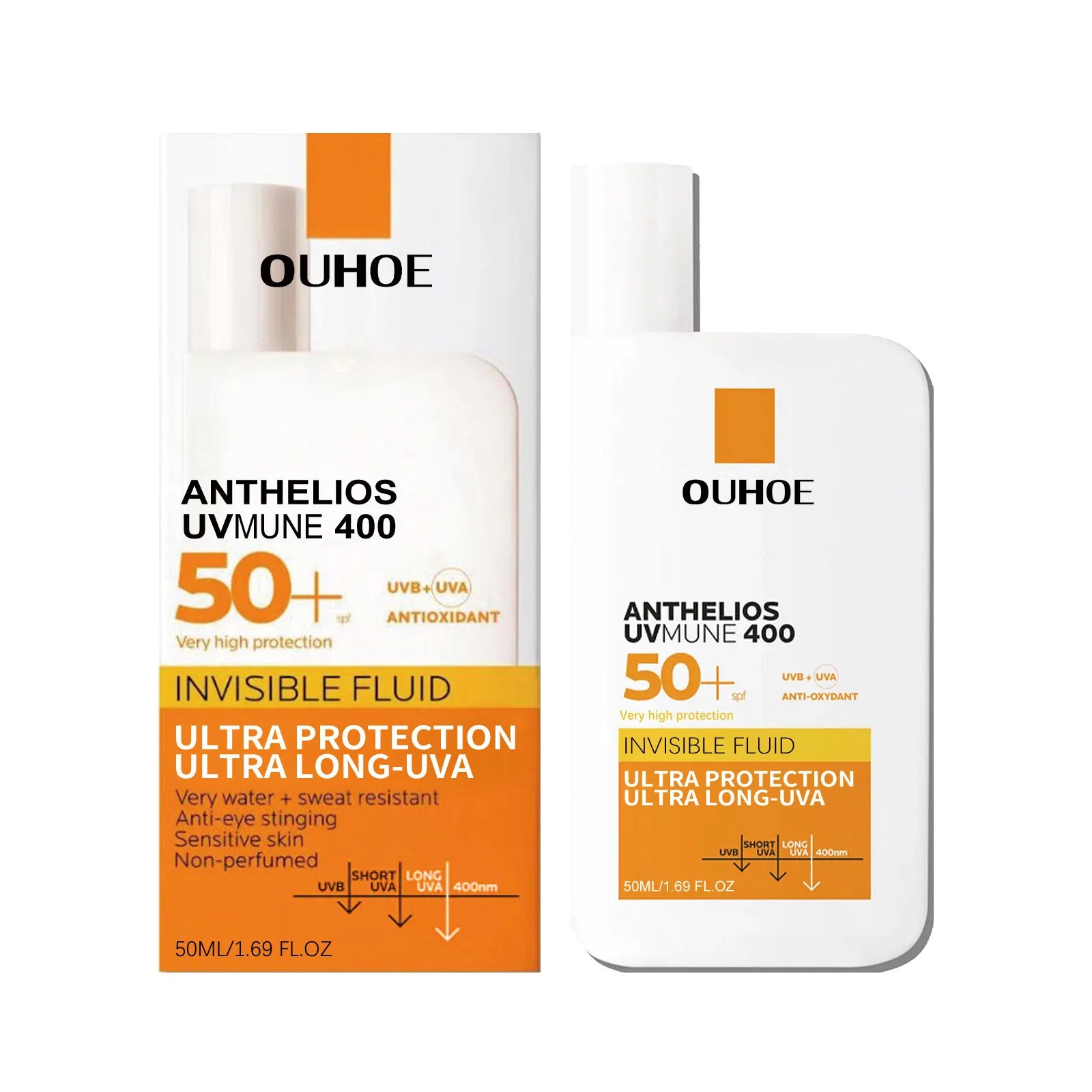 OUHOE Centella Sunscreen Spf 50 Oil Control Anti UV  Cream