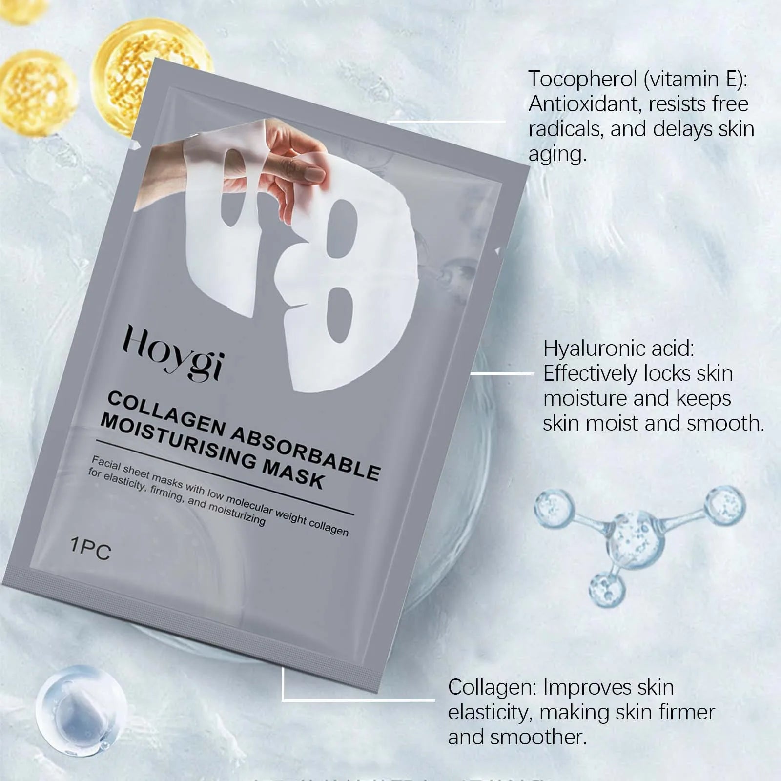 Collagen Face Mask Hydrating Shrinking Pores Fade