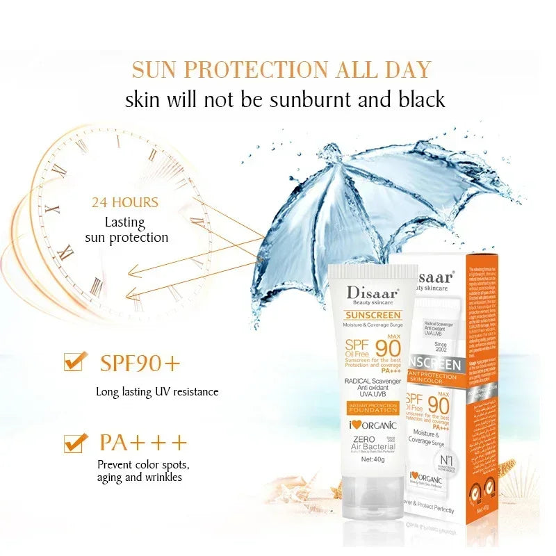 Whitening Sunscreen SPF90+ UV Protection Sun Screen lolation