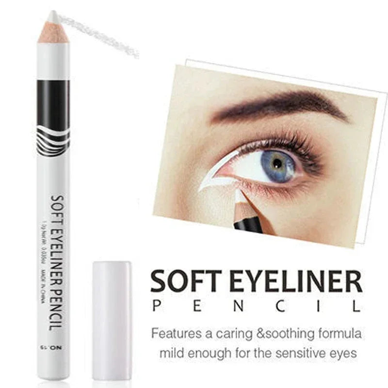 New White Eyeliner Makeup Lasting Smooth Easy To Wear EyesMakeup Tools