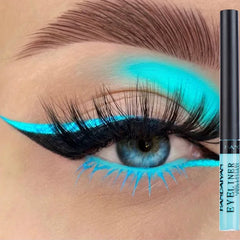 12 Colors Colorful Liquid Eyeliner Pencil Waterproof